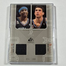 Upper Deck 2002-03 SP Game Used Dual Jersey Miller Mihm Cavs #AM/CM-J SN 57/100!