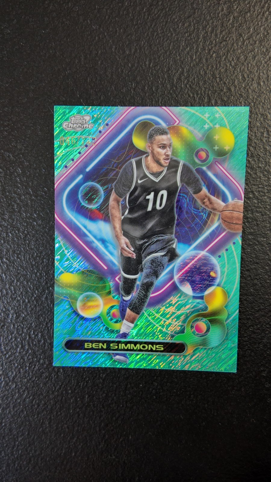 2023-24 Topps Cosmic Chrome - Ben Simmons #12 Aqua Equinox /149