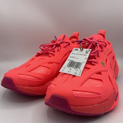 Women Stella McCartney x Adidas SolarGlide Real Magenta, Size 10 US