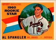 1960 Topps #143 Al Spangler Excellent