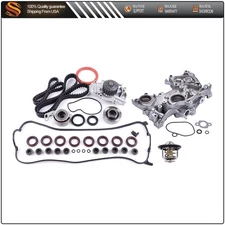 Timing Belt Water Pump Thermostat Kit For 94-02 HONDA ACCORD EX LX DX VP 2.2 2.3