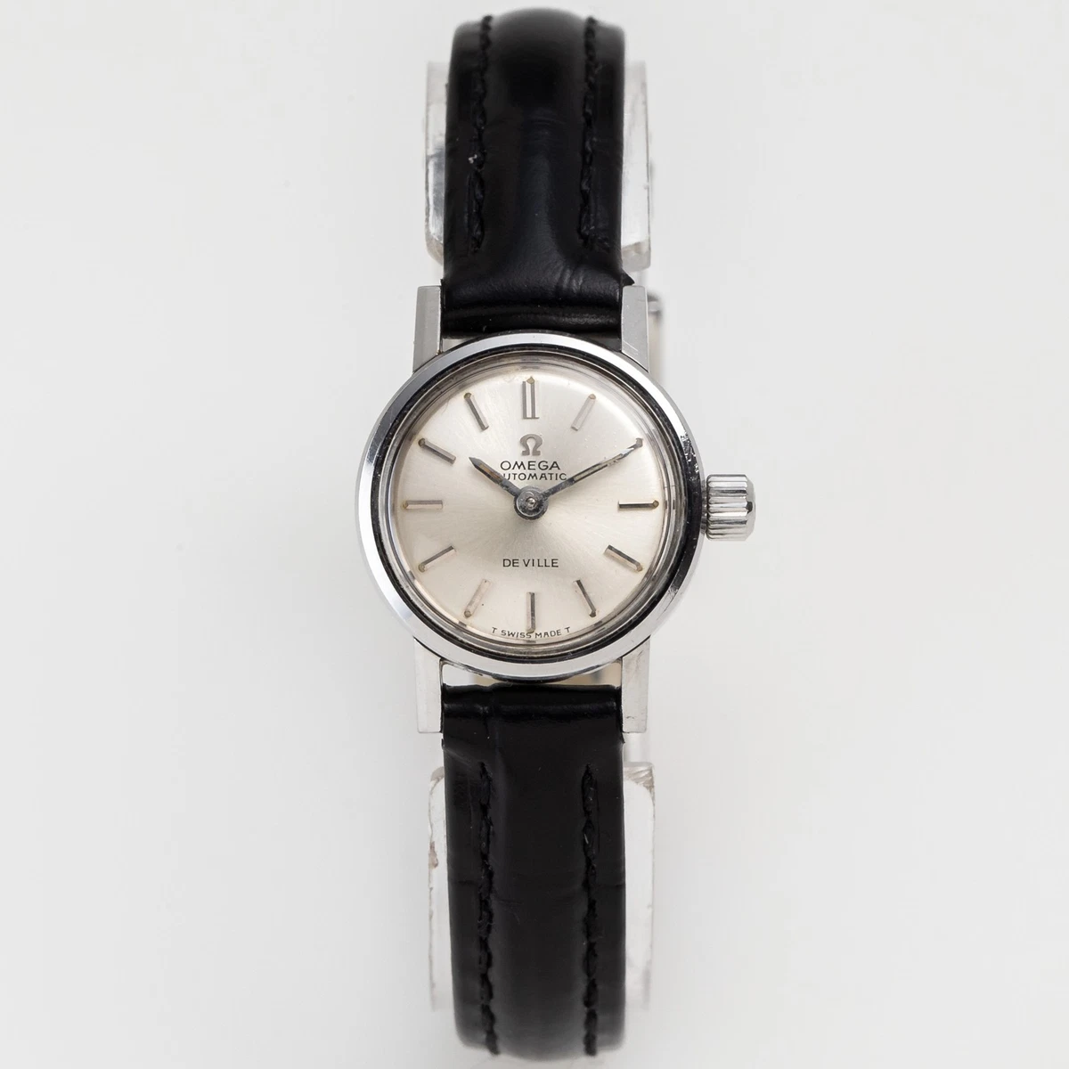 Omega De Ville Automatic Ladies Vintage Silver Cocktail Watch 20