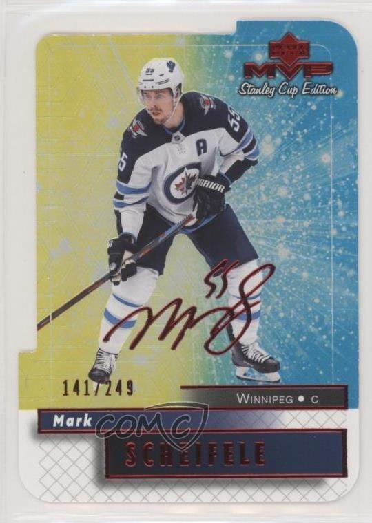 2019-20 Upper Deck MVP Colors and Contours 141/249 Mark Scheifele #17 1q2