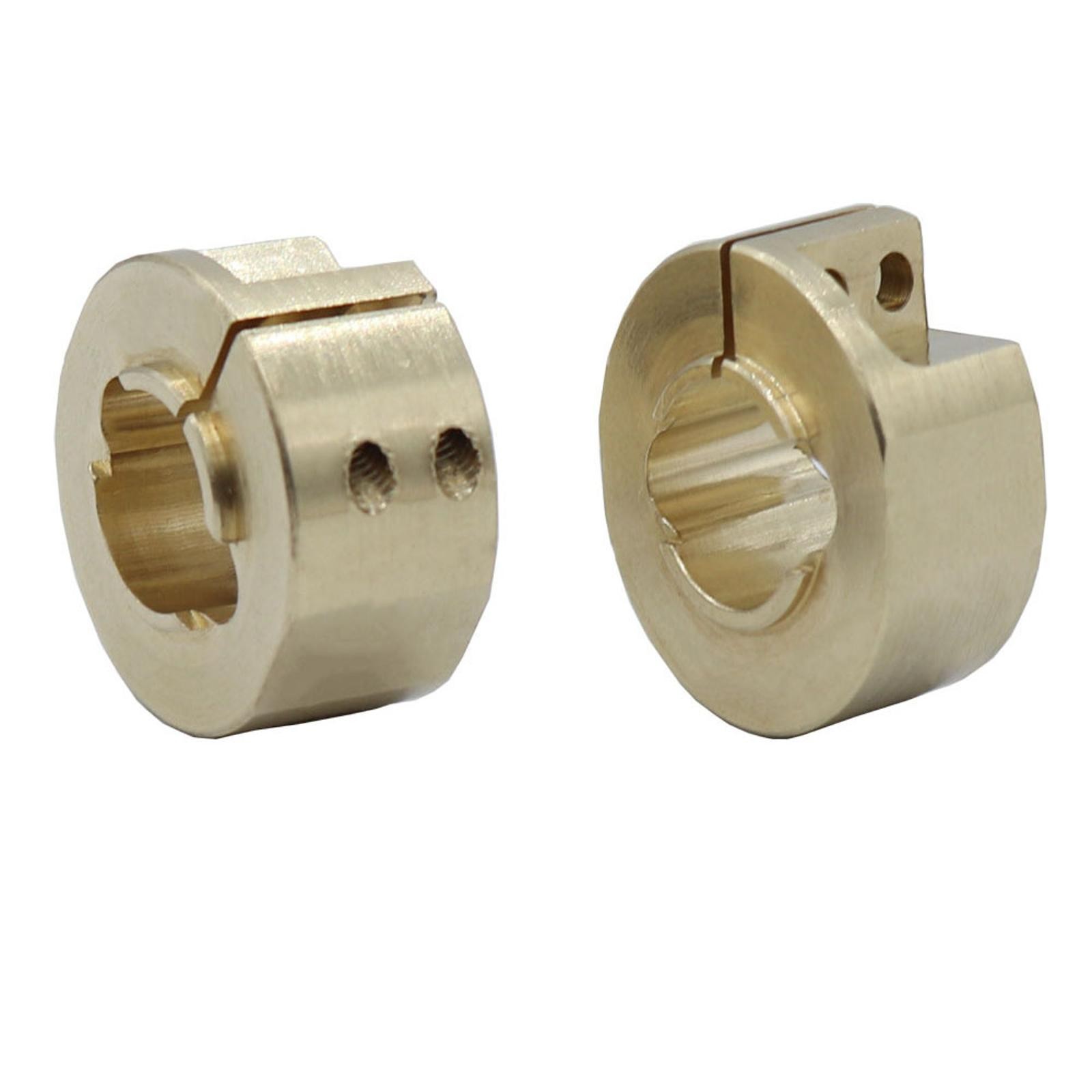 1Pair Brass Rear Axle Counterweights Balance for TRX4M 1/18 RC Car Upgrade b thumbnail 7