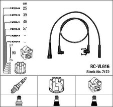 Bougies d'allumage Volvo 340
