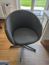 Ikea SKRUVSTA Drehstuhl grau
