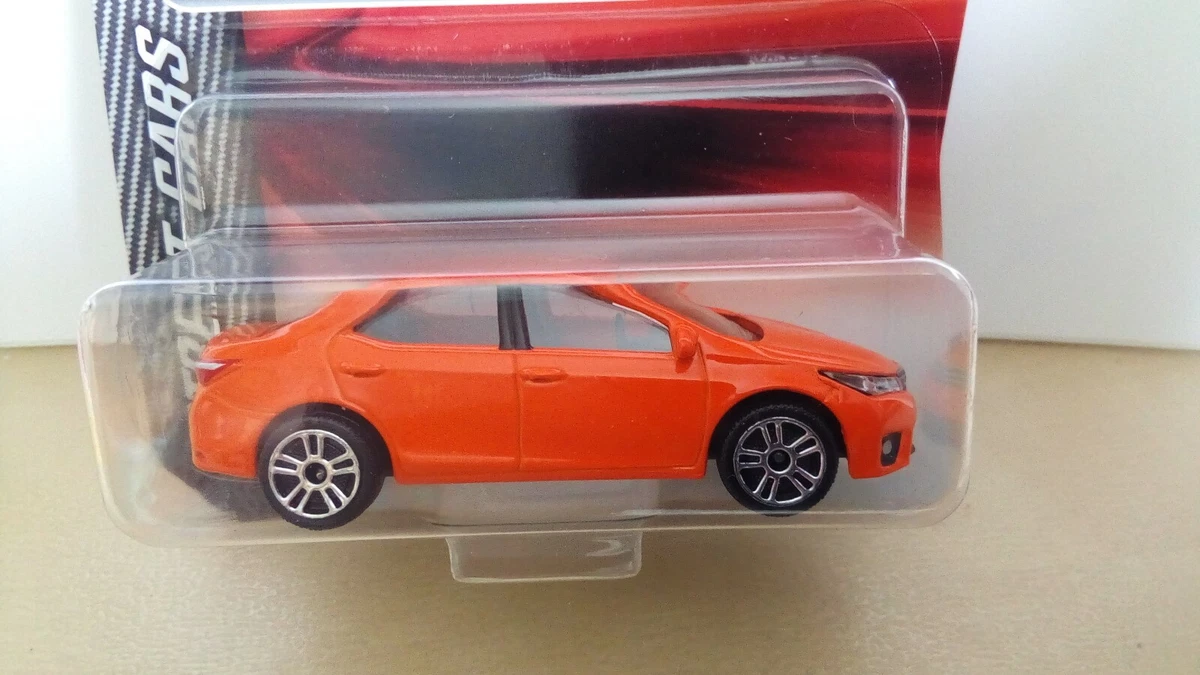 MAJORETTE TOYOTA COROLLA ALTIS ORANGE 1 57 ENV. NEUF