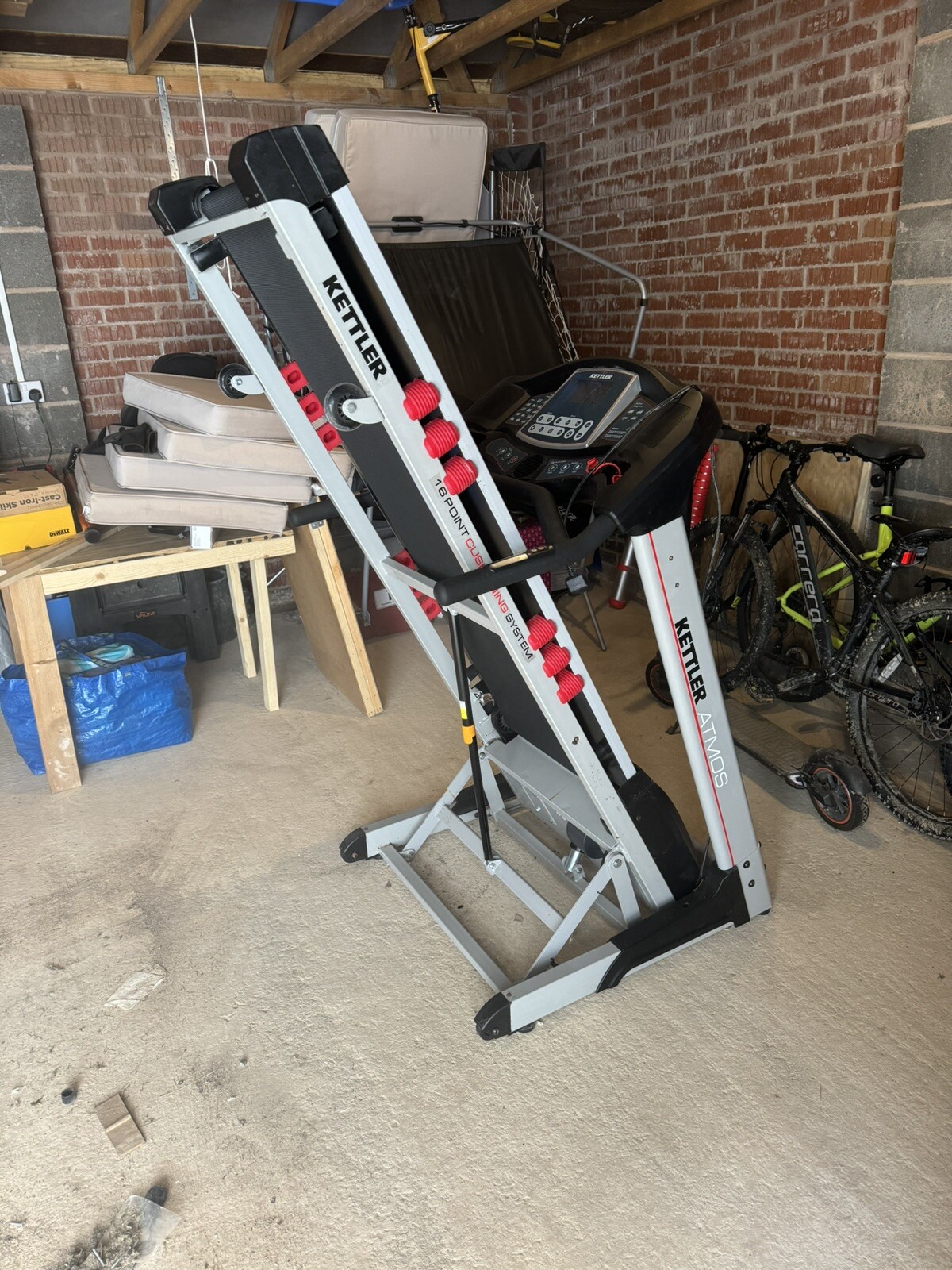 Kettler Atmos Folding Treadmill eBay
