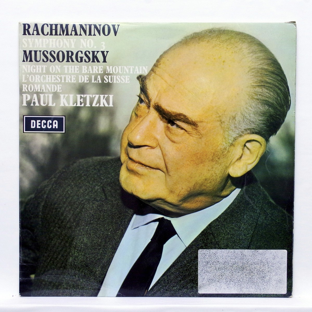 SXL 6399 WB - PAUL KLETZKI - RACHMANINOV symphony no.3