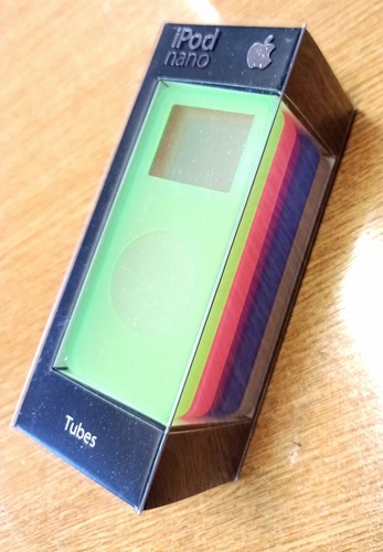 Original Apple Silicone Skins iPod Nano Tubes Sealed Pack MAG241G/B - Picture 4 of 6