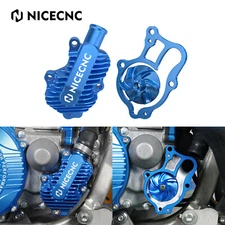 NICECNC Engine Water Pump Cover Impeller Spacer Kit For Yamaha YZ250 1999-2023