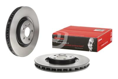 Brake Disc Front Right Orius Fits Porsche Macan 2014- 2.0 3.0 D 3.6