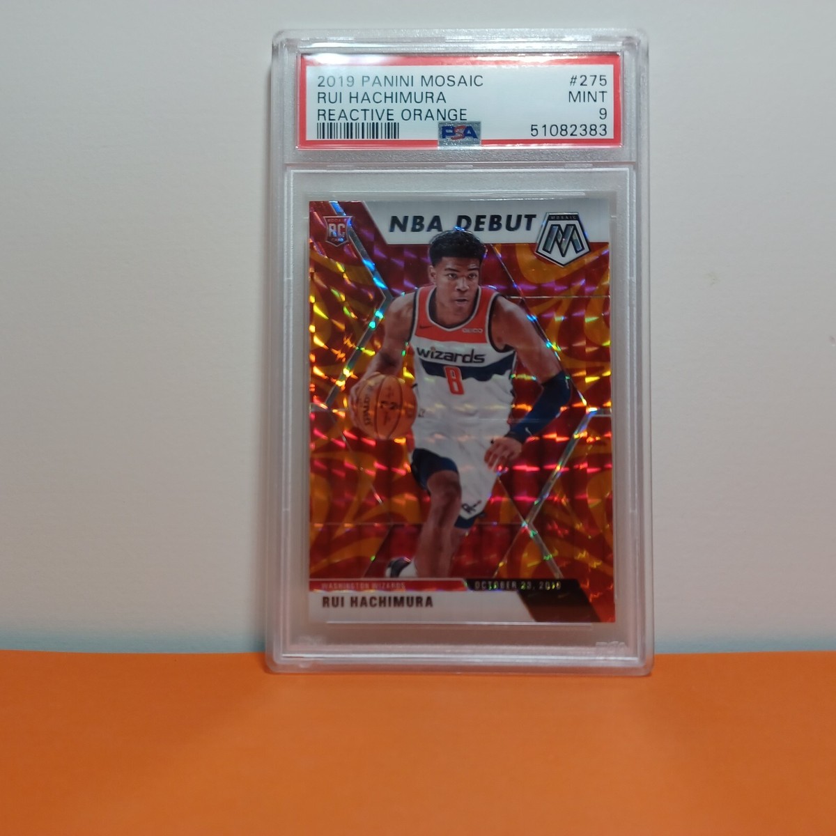 正規品販売! 2019-20 Panini Rui Prizm Orange Reactive Debut NBA Mosaic Topps