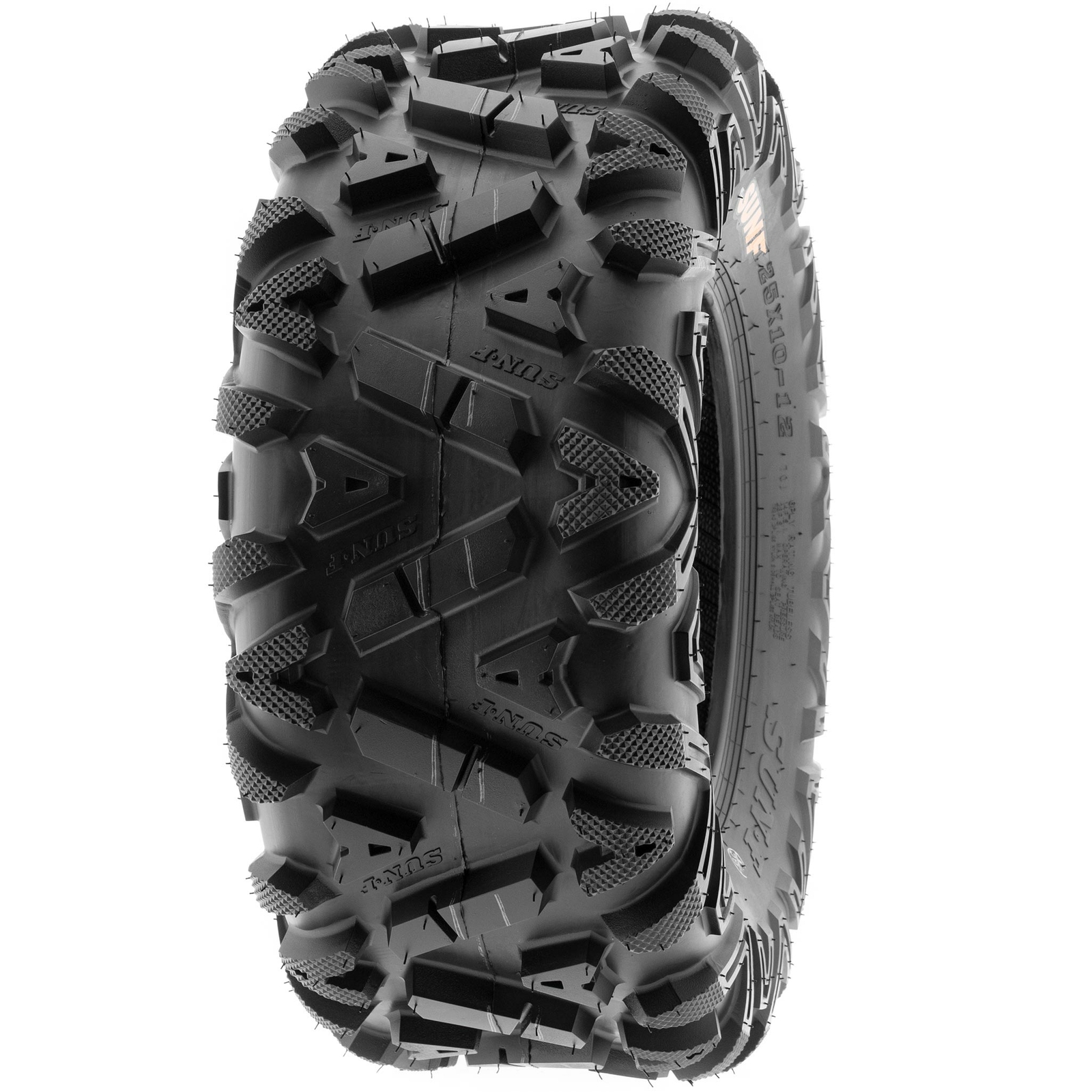 Pair Of 25x12-9 FORERUNNER ATV/UTV Tires – 4PR, All-Terrain Mud Tread, 2-Year Warranty