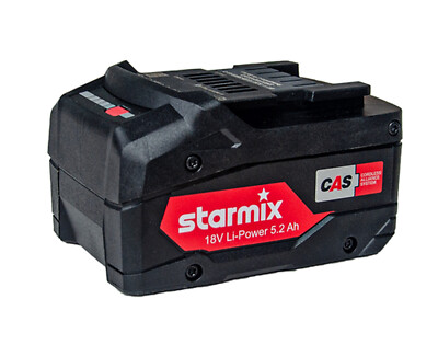 starmix CAS Akku Akku Li-Power 18V 5.2 Ah CAS Li-Ion Akku