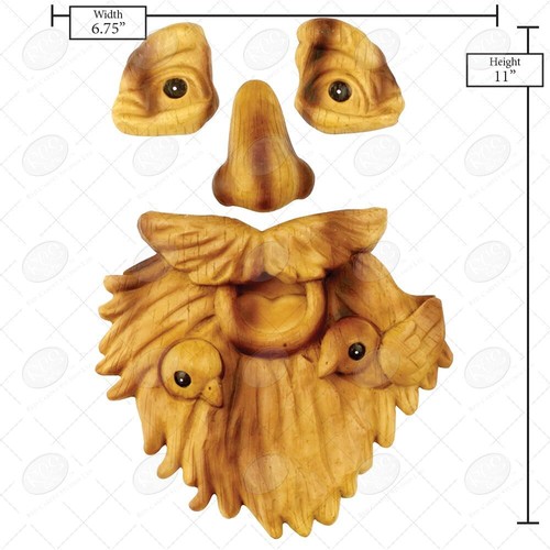 Red Carpet Studios 49002 Outdoor Tree Face St. Francis - Picture 5 of 5