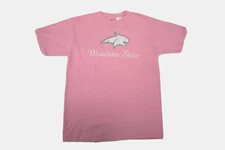 J. America Mens NCAA Montana State Bobcats Pink Tee Shirt NWT S-XL