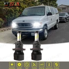 LED Headlight kit H13 9008 for Ford Econoline Van 2010 2011 2012 2013 2014 White