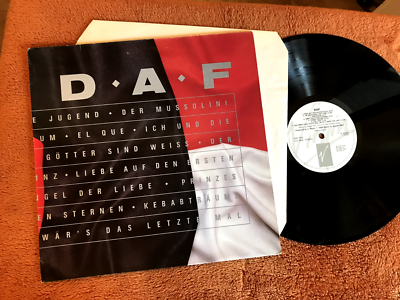 Deutsch Amerikanische Freundschaft レコード Deutsch Amerikanische Freundschaft DAF lp v2533 1988