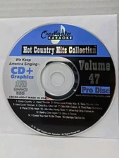 Chartbuster Karaoke CD+ Graphics Hot Country Hits #47 - CBCDG-60047 - 15 Songs