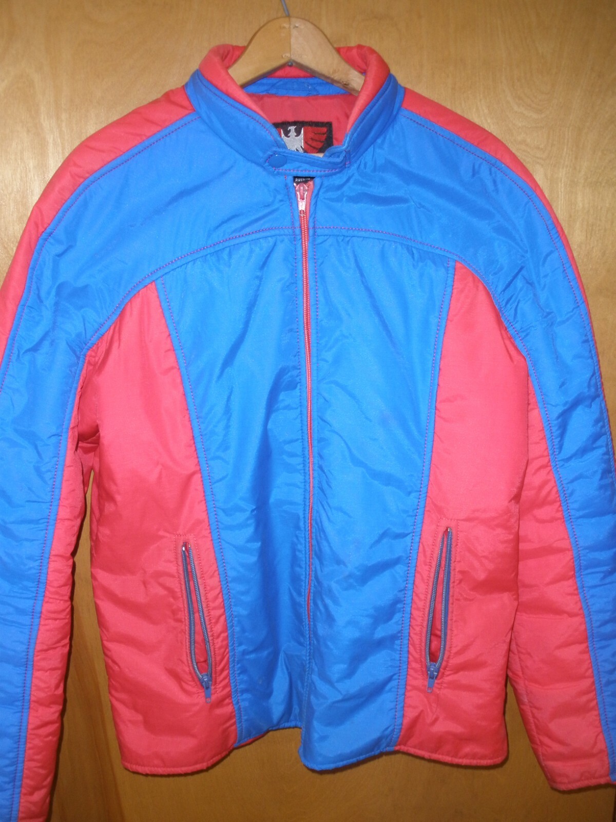 VINTAGE INNSBRUCK SKI JACKET Blue & Red. Size Mediu… Gem