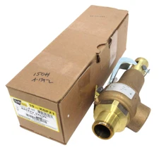 NEW APOLLO 19-KGFZ1 SAFETY VALVE 19KGFA 1-1/4 x 1-1/2" 150PSI 19KGFZ