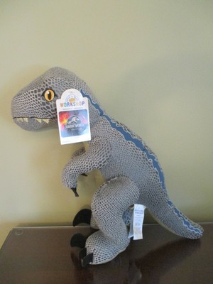 jurassic world blue stuffed animal