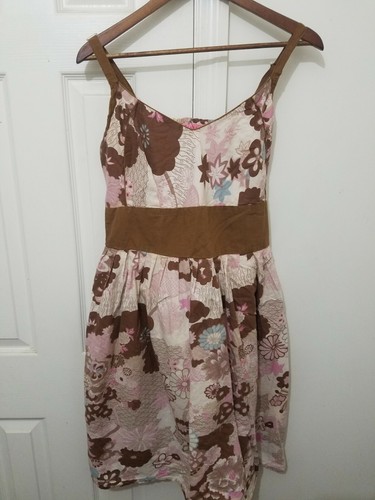 Women's Floral Jumper Dress - Sz 1X 