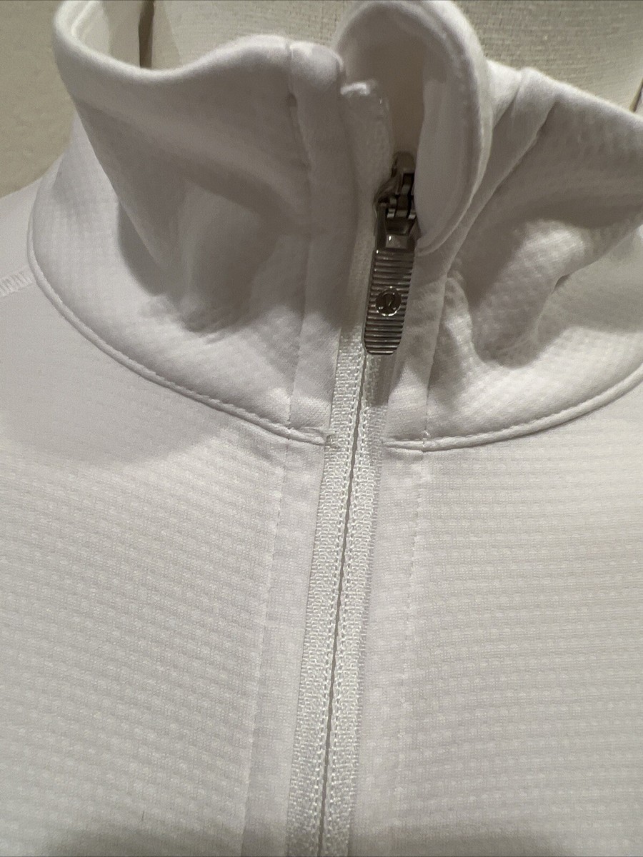Lululemon Ventilating Running Jacket Size 4 ,White | eBay