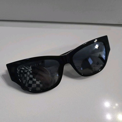 Max Mara Sunglasses MM0041 FRANCOISE 01A Black Mirror Woman new - Picture 4 of 12