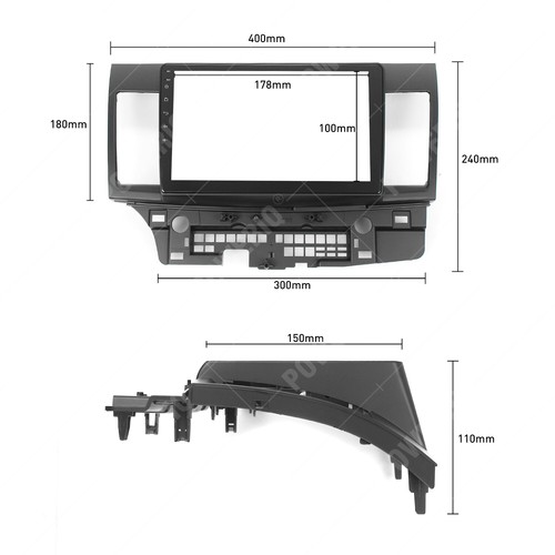 For 2007-2017 Mitsubishi Lancer Apple CarPlay Android 13 RDS GPS Head Unit Radio - Bild 5 von 15