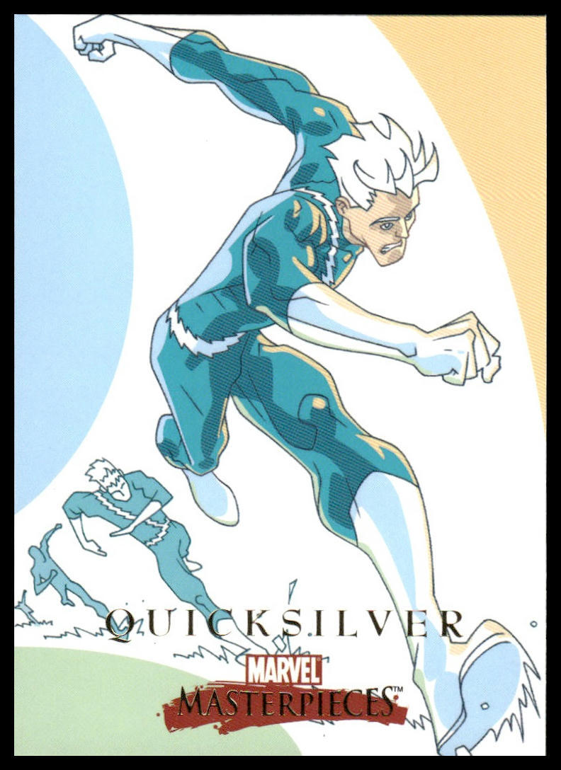 Quicksilver 2008 Upper Deck Marvel Masterpieces #65 X-Men Avengers X-Factor