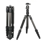 Travel Lightweight Carbon Fiber Professional Tripod with Ball Head  for DSLR
