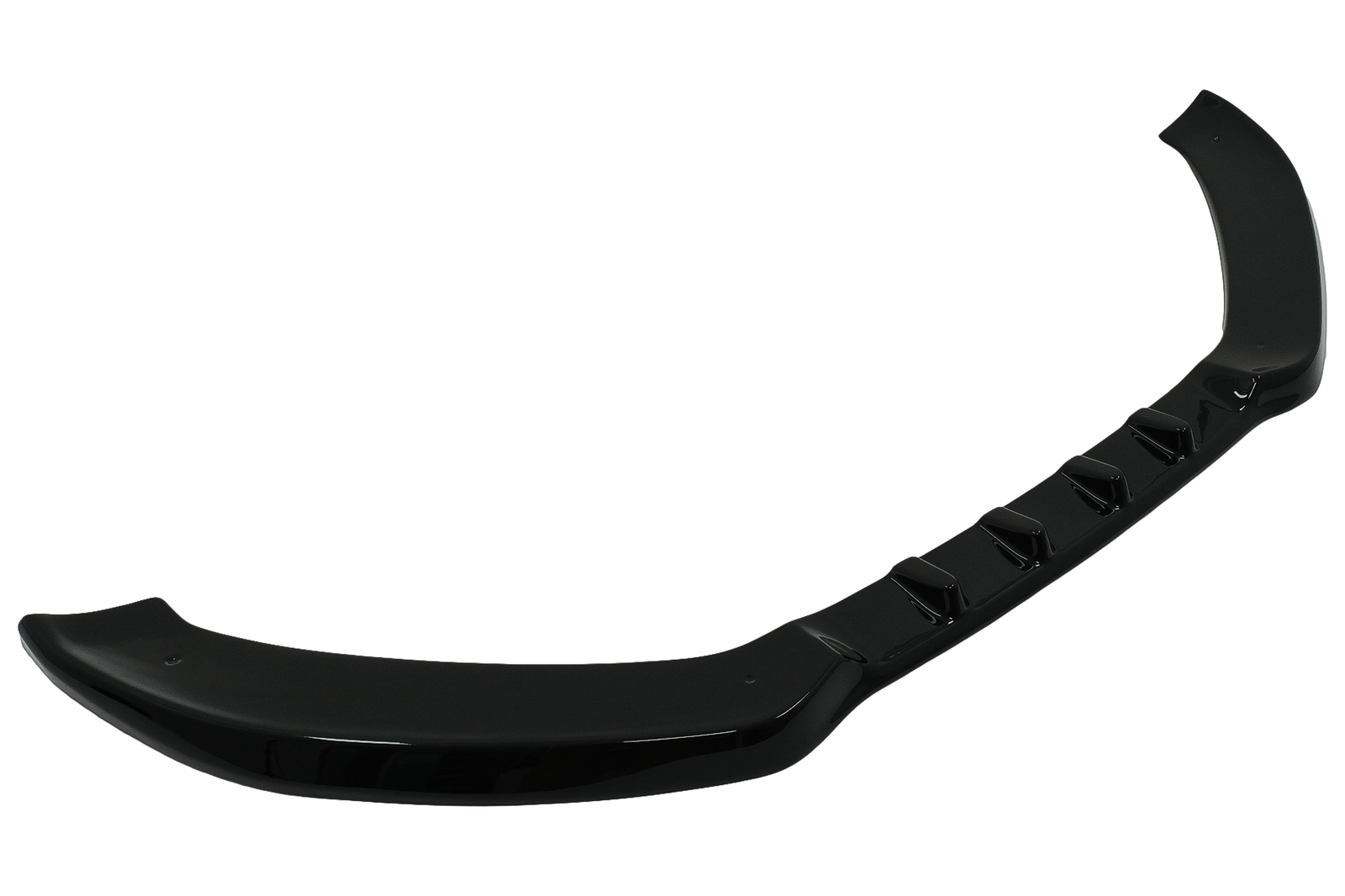 Lame De Pare-chocs Avant Pour Audi A5 / S5 (8T) Coupé Sportback 2007-2011 - Noir Brillant S-Line