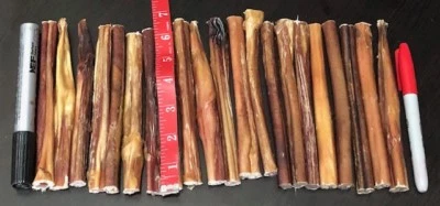 KAJO PETS BULK 50 REGULAR 6 inch USA MADE Beef Bully STICKS Chew Dog Treat Chew Natural