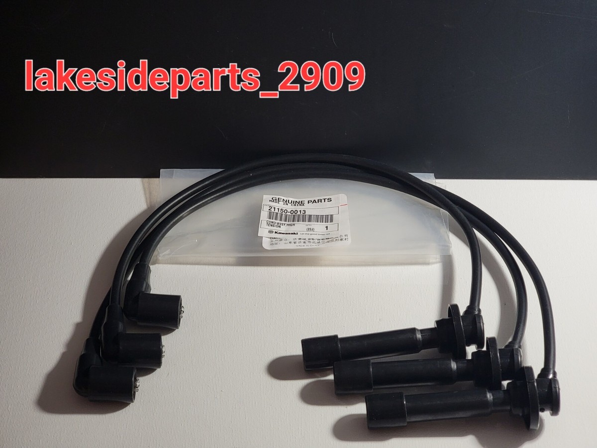 OEM KAWASAKI MULE PRO FX FXT FXR KAF820 SPARK PLUG WIRES SET(3