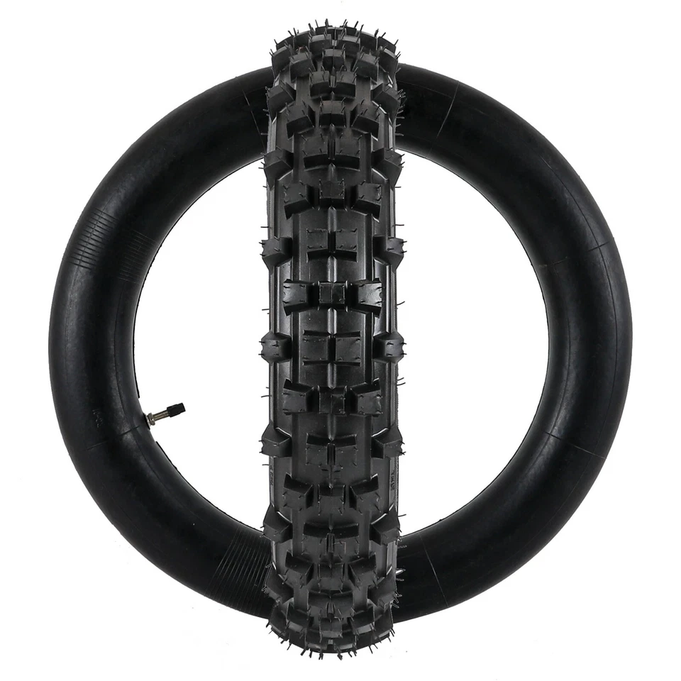 Tubo de pneu traseiro 14" 90/100-14 para Honda CR80 CR85 Apollo RFZ125 SSR Dirt Pit Bike - Imagem 3 de 4