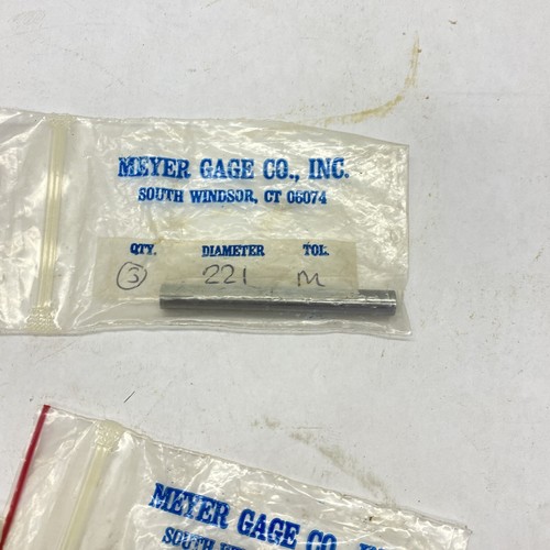 New Meyer Gage Co. Pin Gage,From .216 to .245 , Tolerance Minus - Picture 3 of 9