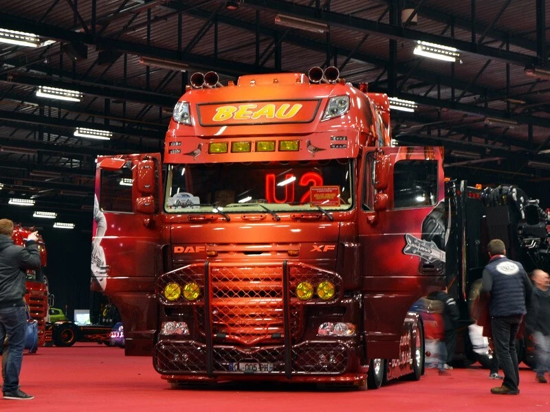 WSI 01-4509 DAF XF 105 Trattore Solo 4X2 " Bellissimo Giorno " Nuovo Scatola.. - Immagine 2 di 4