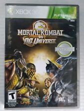 Mortal Kombat vs. DC Universe (Xbox 360) Platinum Edition Pre-Owned CIB Read