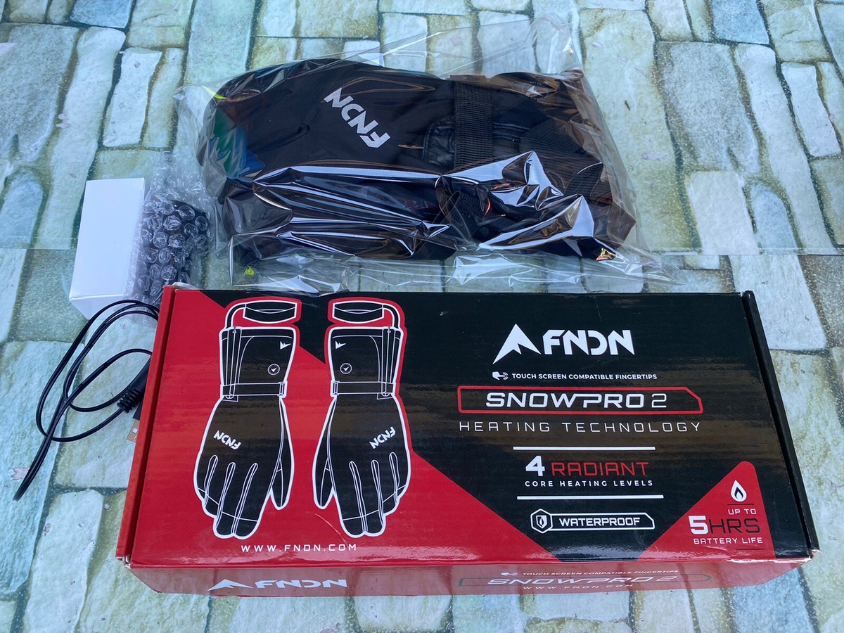 FNDN G2 SnowPro Heated Gloves Waterproof Winter w/Rechargeable