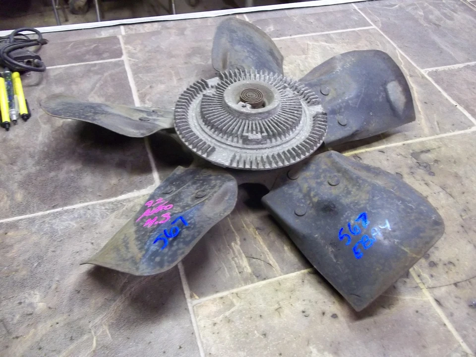 90 91 92 93 94 95 CHEVY ASTRO GMC SAFARI 4.3L OEM FAN FAN CLUTCH ASSEMBLY - Image 2 of 3