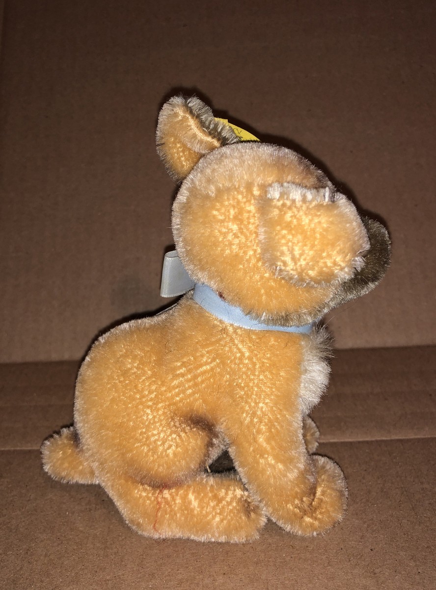 Vintage Steiff MOPSY Dog mohair-swivel head-tongue out #4010/12 | eBay
