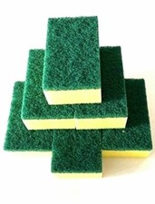6 Pcs Per Pack Shining Non-Scratch Kitchen Sponge Scrubber Sponges Dish Washing