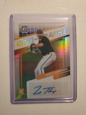 Zack Thompson 2022 Panini Donruss Optic OG-ZT Holo Opti-Graphs Auto Autograph