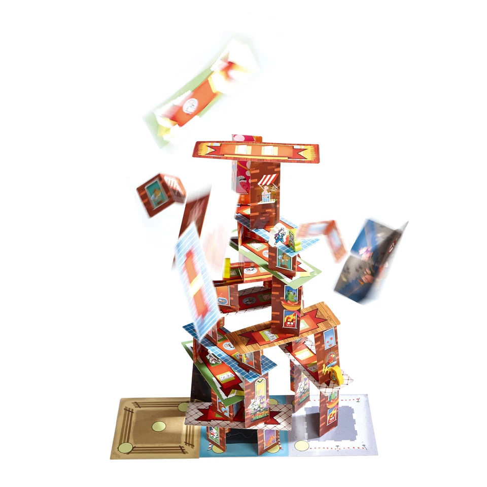 HABA Rhino Hero Super Battle - A Turbulent 3D Stacking Game - Image 4 of 4