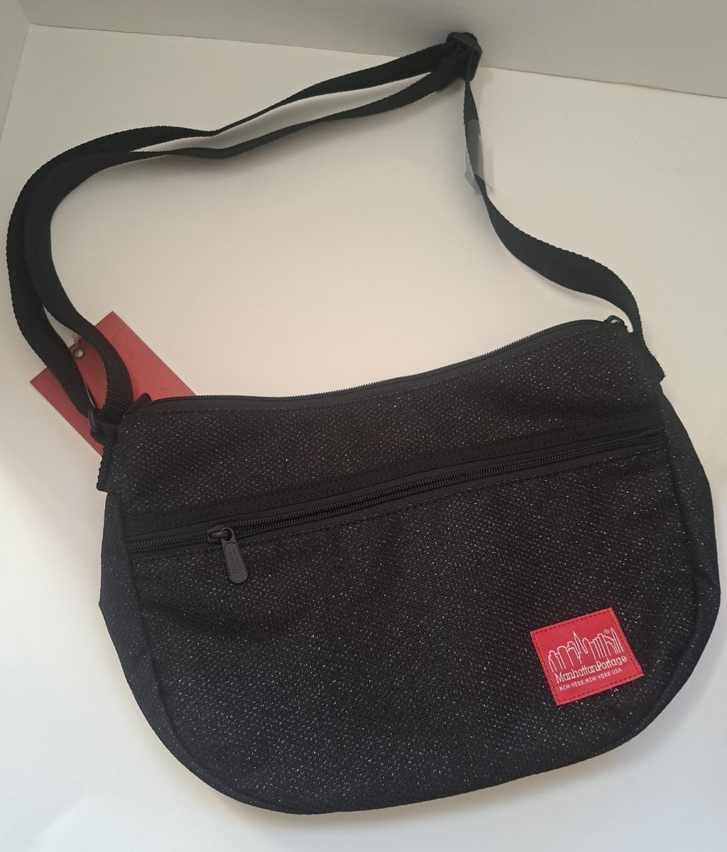 Manhattan Portage Shoulder Bag - Bowling Green Crossbody With Adjustable Strap, Multiple Pockets
