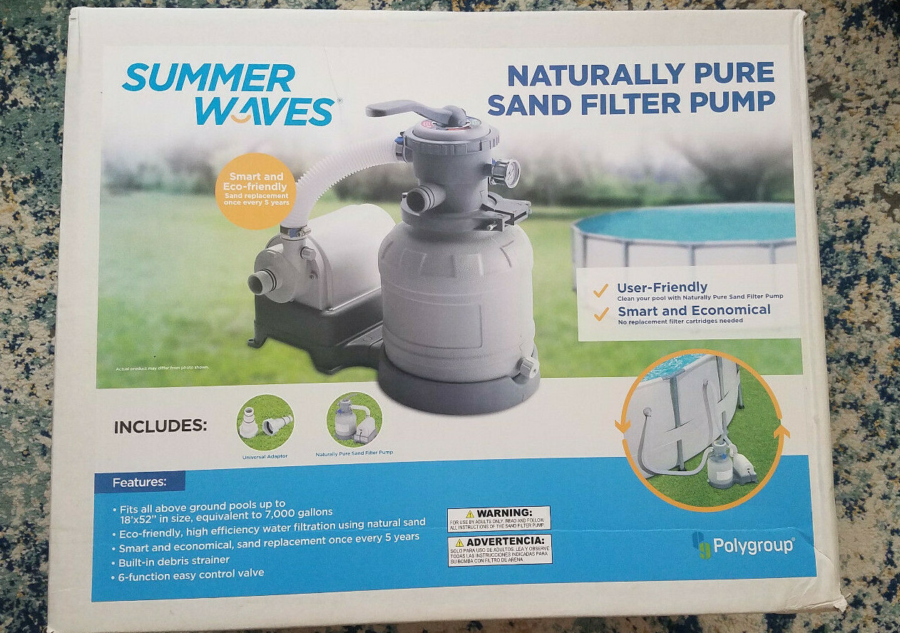 Summer Waves / Polygroup 1,400 GPH Pool 