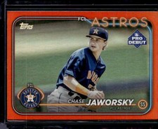 2024 Topps Pro Debut #PD-3 Chase Jaworsky Orange Foil #16/25
