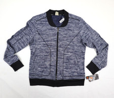 RBX Women's Large L Heathered Full Zip Long Sleeve Athleisurewear Jacket